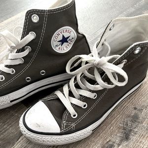 Converse All Star High Tops Gray